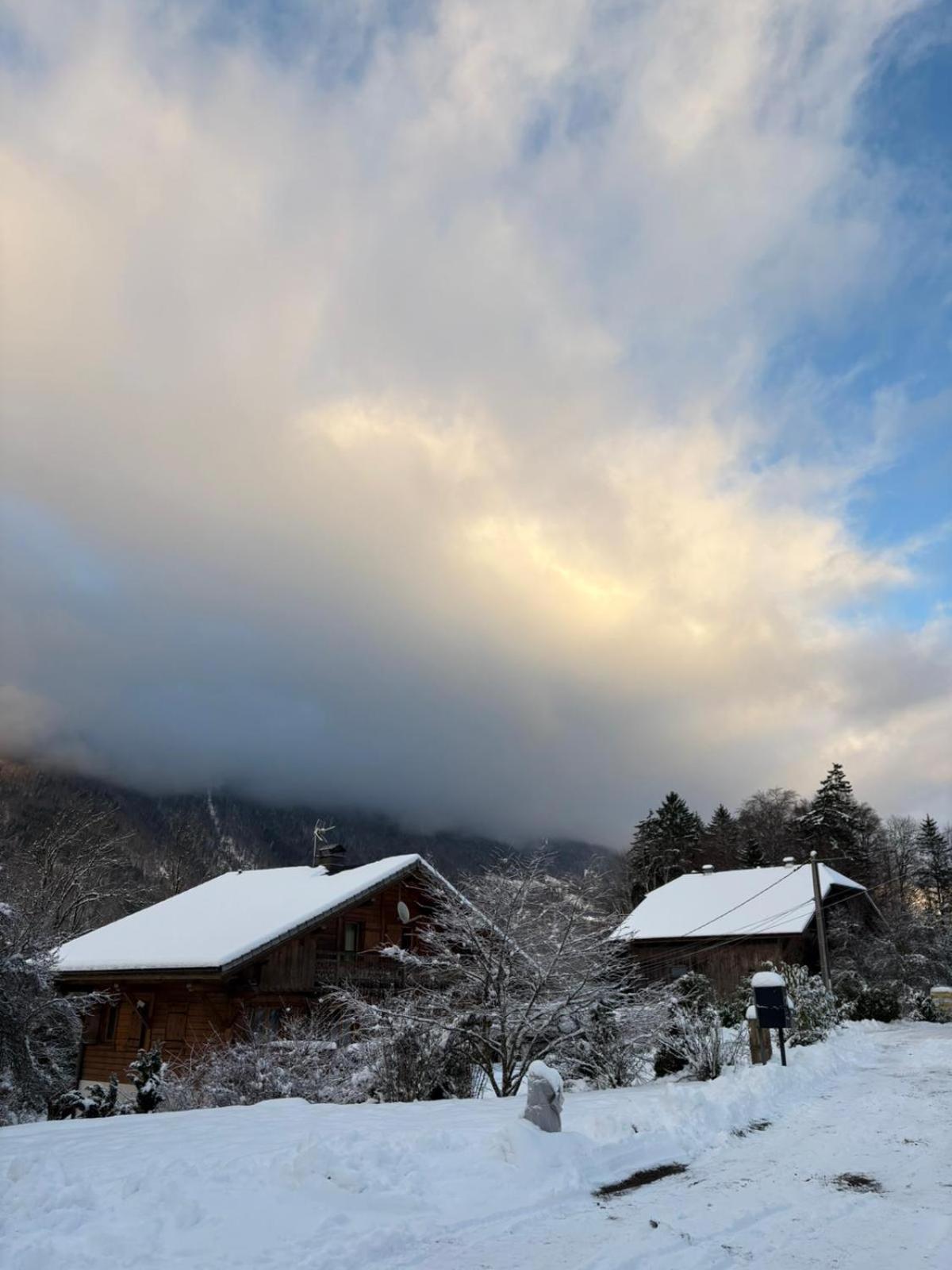 Chalet Les Vagnys - Lac Des Vernays La Riviere-Enverse Exterior foto